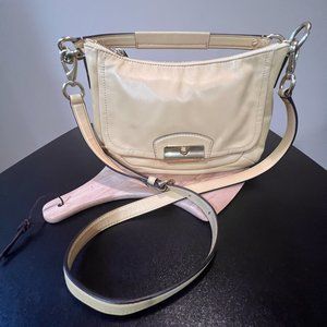 Coach Kristin shoulder/crossbody bag yellow leather